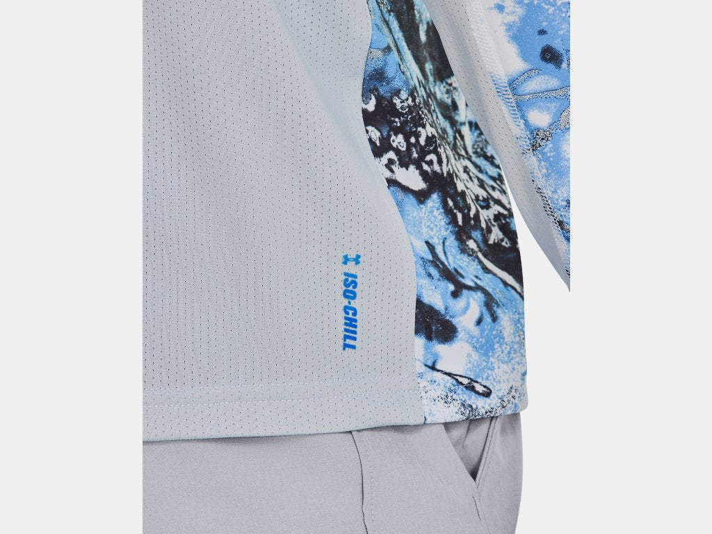 Men's UA Iso-Chill Shorebreak Camo Long Sleeve