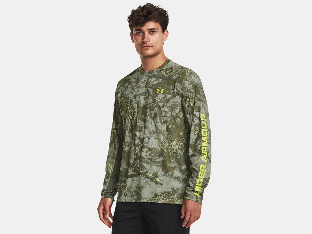 Men's UA Iso-Chill Shorebreak Camo Long Sleeve