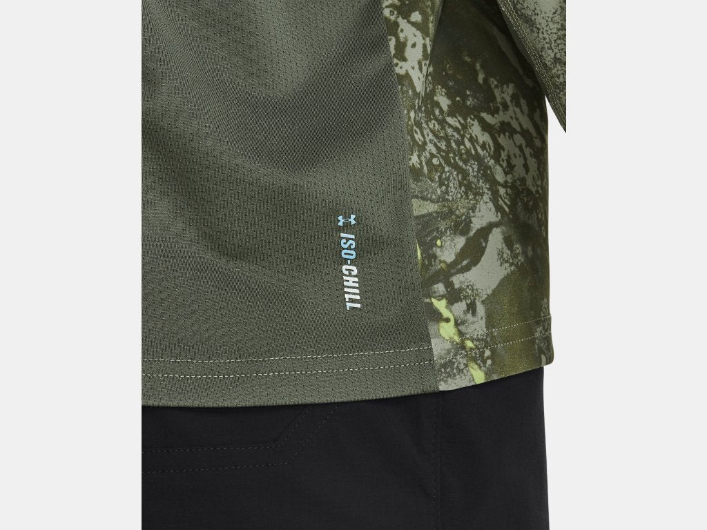 Men's UA Iso-Chill Shorebreak Camo Long Sleeve