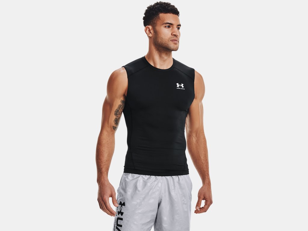 Men's HeatGear® Armour Sleeve Less