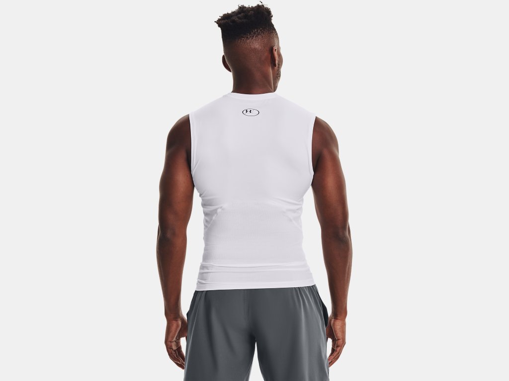 Men's HeatGear® Armour Sleeve Less