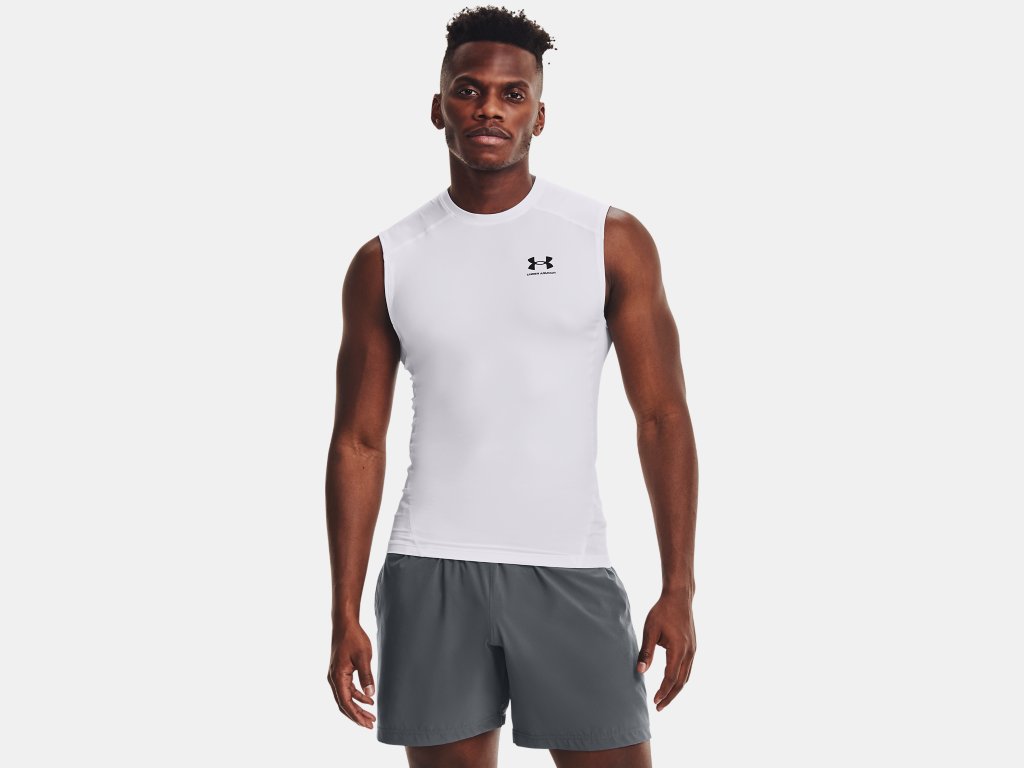 Men's HeatGear® Armour Sleeve Less