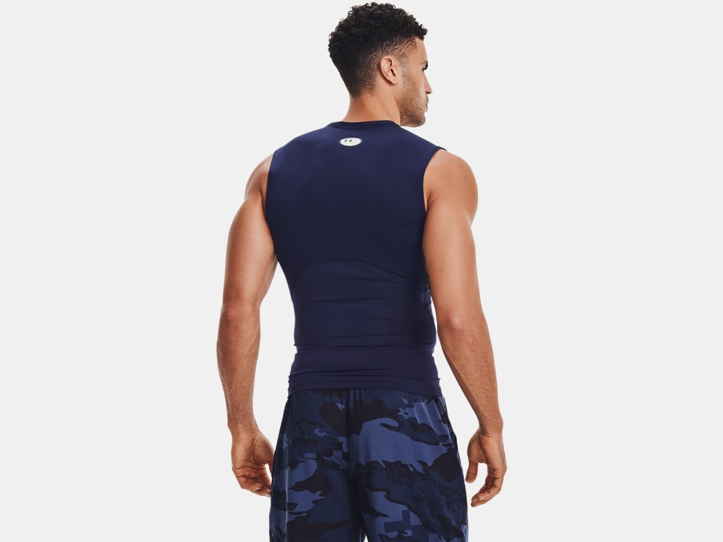 Men's HeatGear® Armour Sleeve Less