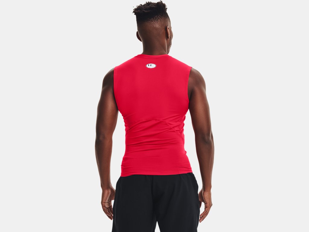 Men's HeatGear® Armour Sleeve Less