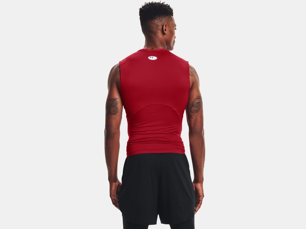 Men's HeatGear® Armour Sleeve Less