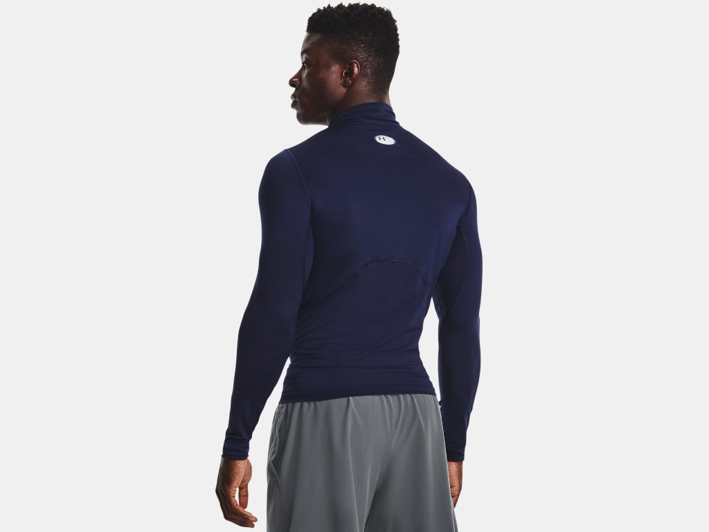 Men's HeatGear® Armour Mock Long Sleeve