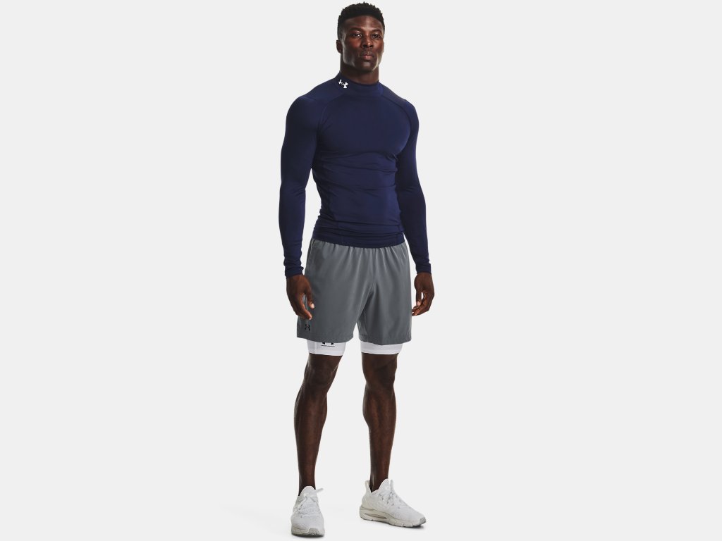 Men's HeatGear® Armour Mock Long Sleeve