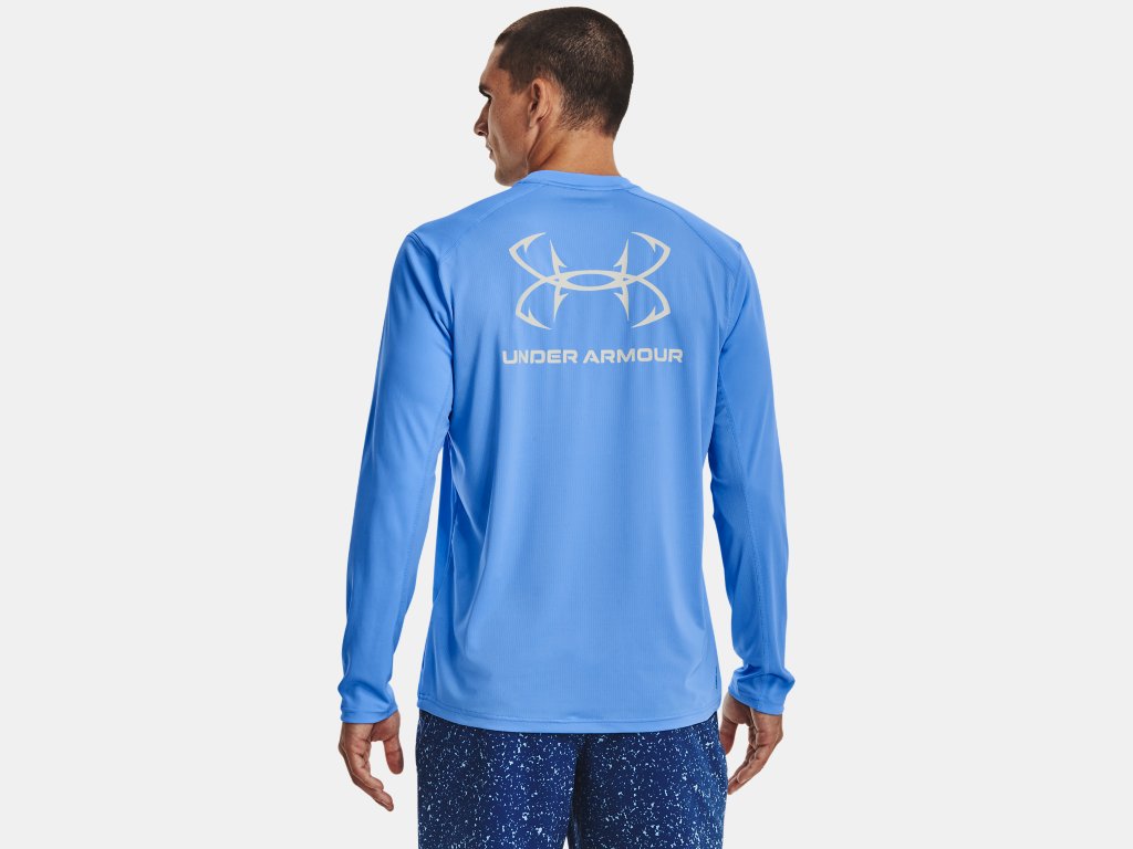 Men's UA Iso-Chill Shorebreak Back Hook Long Sleeve