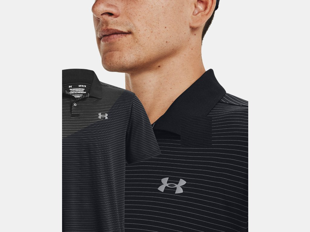 UA Perf 3.0 Stripe Polo