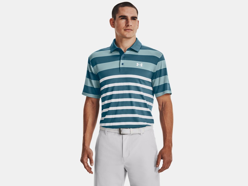 UA Playoff 3.0 Stripe Polo