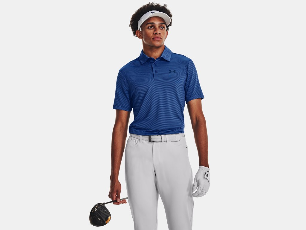 UA Playoff 3.0 Stripe Polo