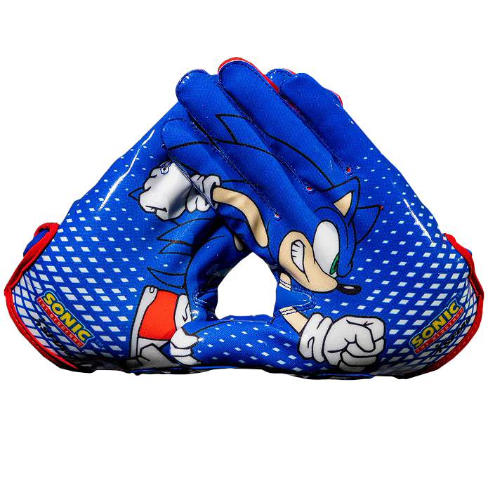 Sonic the Hedgehog Football Gloves - VPS5 by Phenom Elite
