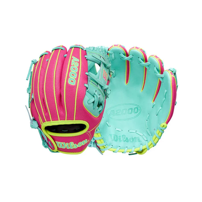 2026 Wilson A2000 DP15SS 11.5" Spring Collection Infield Baseball Glove Pink