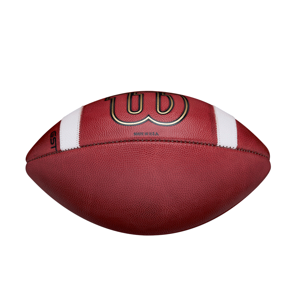 Wilson 1002 GST Leather Game Football - Official Size