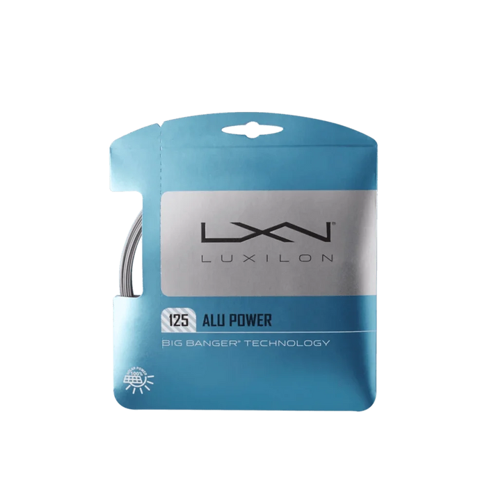 Wilson BB ALU Power 125 Tennis String Grey color