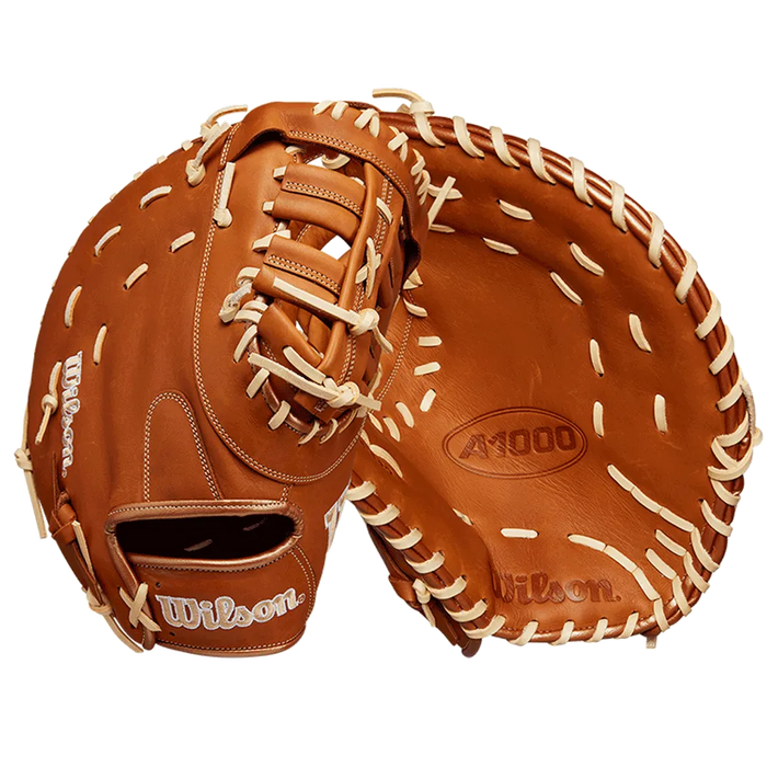 Wilson A1000 1620 12.5” Baseball First Base Mitt Brown Color