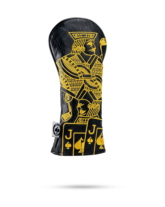 Jack de Espadas Negro/Dorado - Funda Híbrida