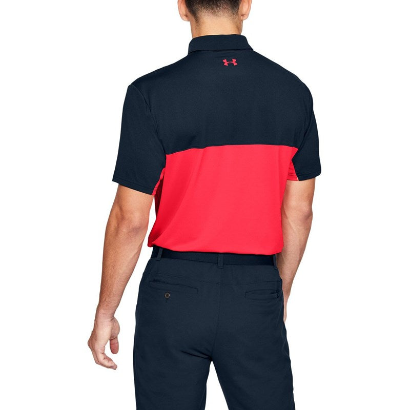 Under Armour  Mens Performance Polo 2.0 Color Block Polo | Midway Sports.