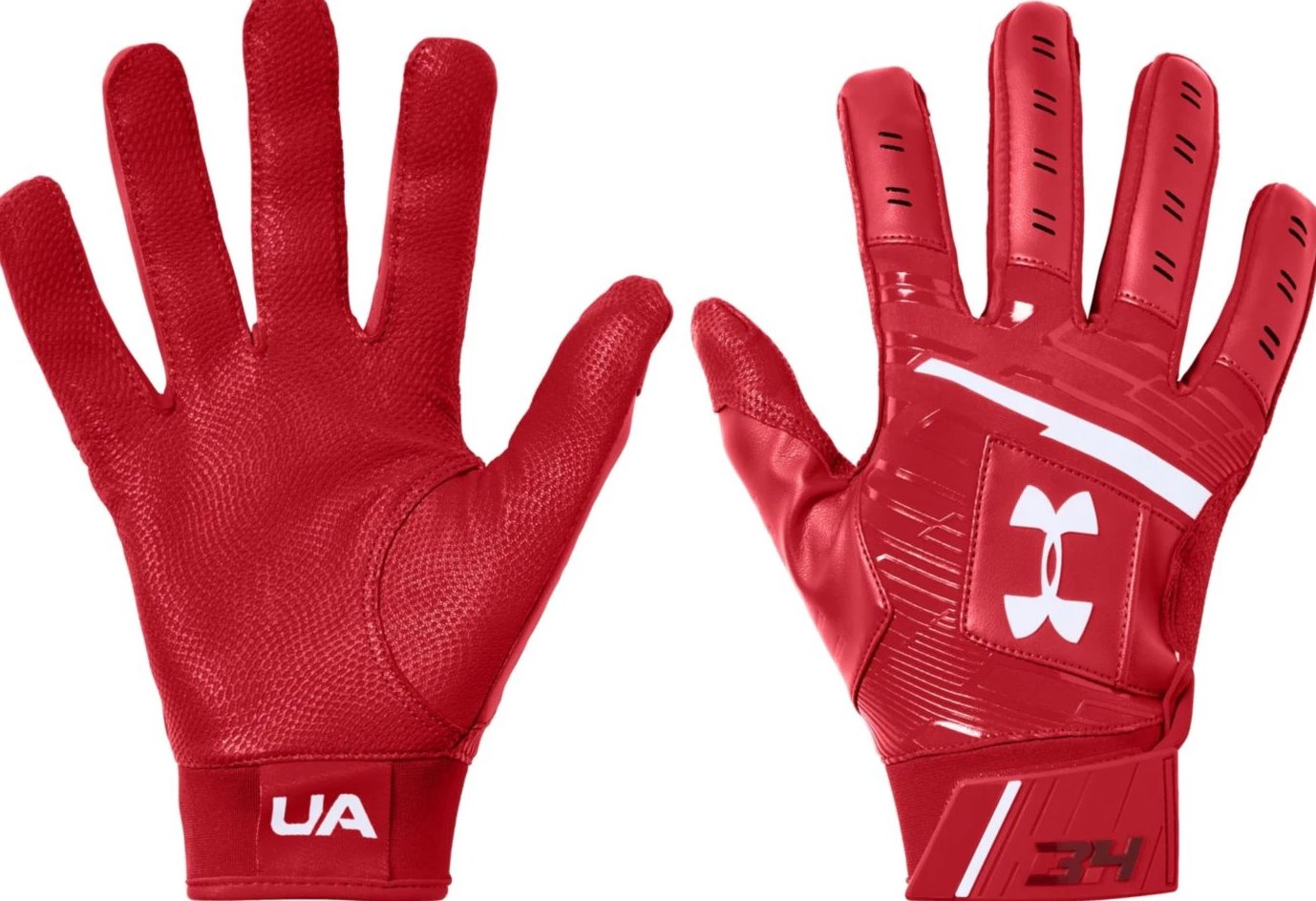 Under armour gloves red Clearance