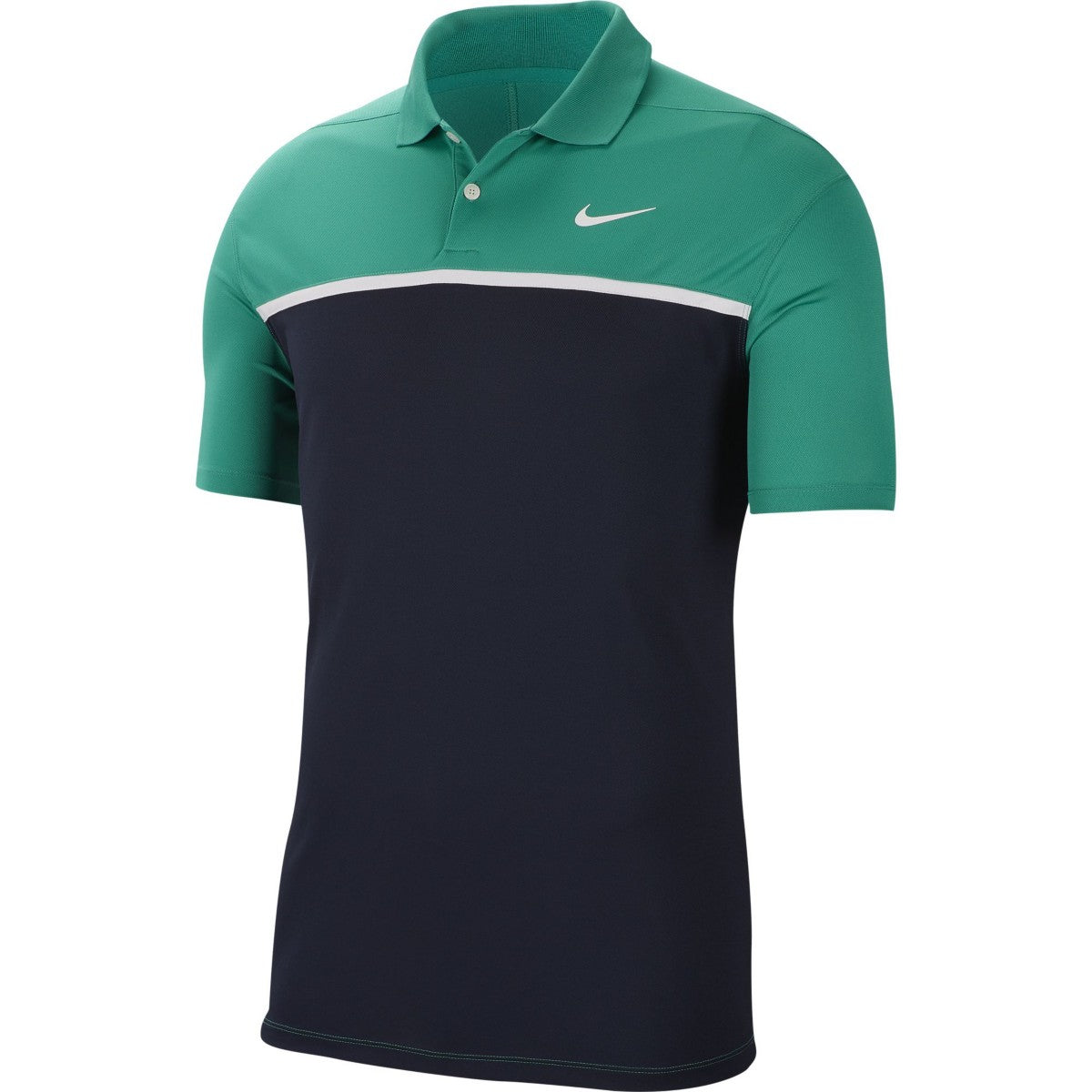 Men's Nike Dri-Fit Victory Color Block Golf Polo | Midway Sports.