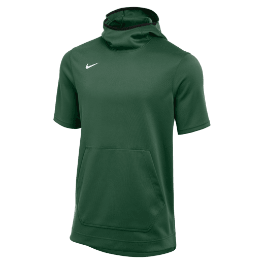 Nike Yoga Dri Fit Men's Training Shirt Hoodie Short Sleeve Pullover BV4026  SMALL