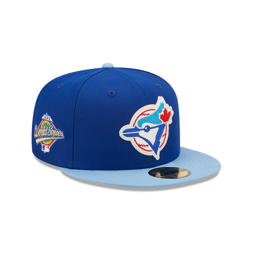 New Era 59FIFTY Toronto Blue Jays Metallic Logo Series Fitted Hat Black
