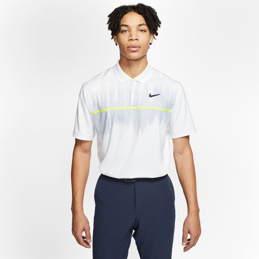 Flipper forklædning Lægge sammen Nike Dri-Fit Vapor Men's Printed Golf Polo