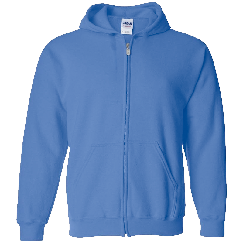 Gildan Youth Heavy Blend 8 Oz. 50 50 Full Zip Hood