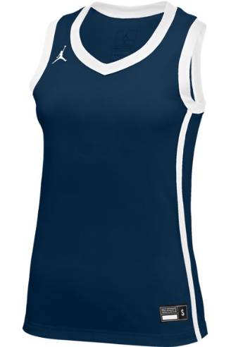 Under Armour Women's Sleeveless V-Neck Softball Jerseys Blue/White S