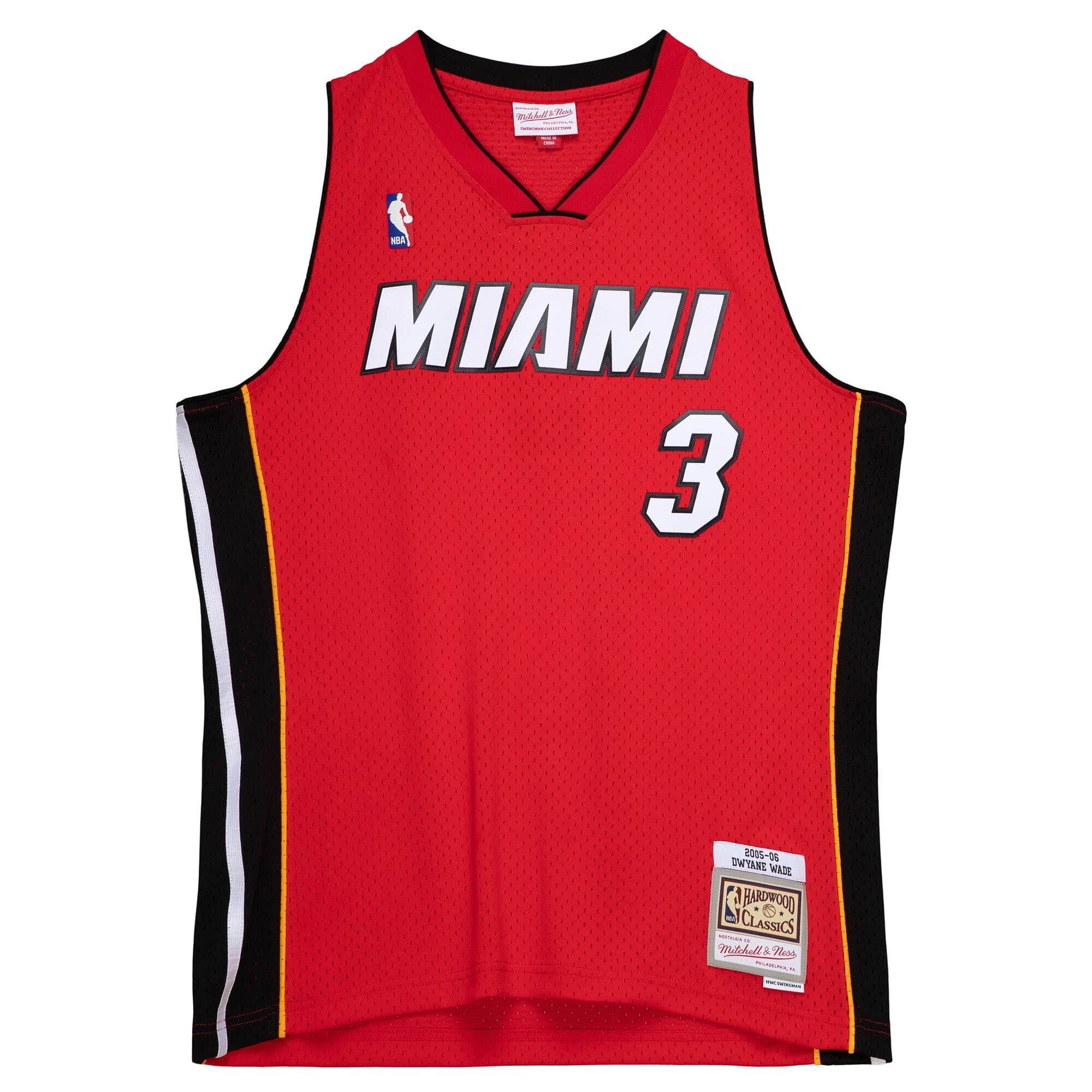 Camiseta alternativa de Dwyane Wade Miami Heat (2005-06) para hombre