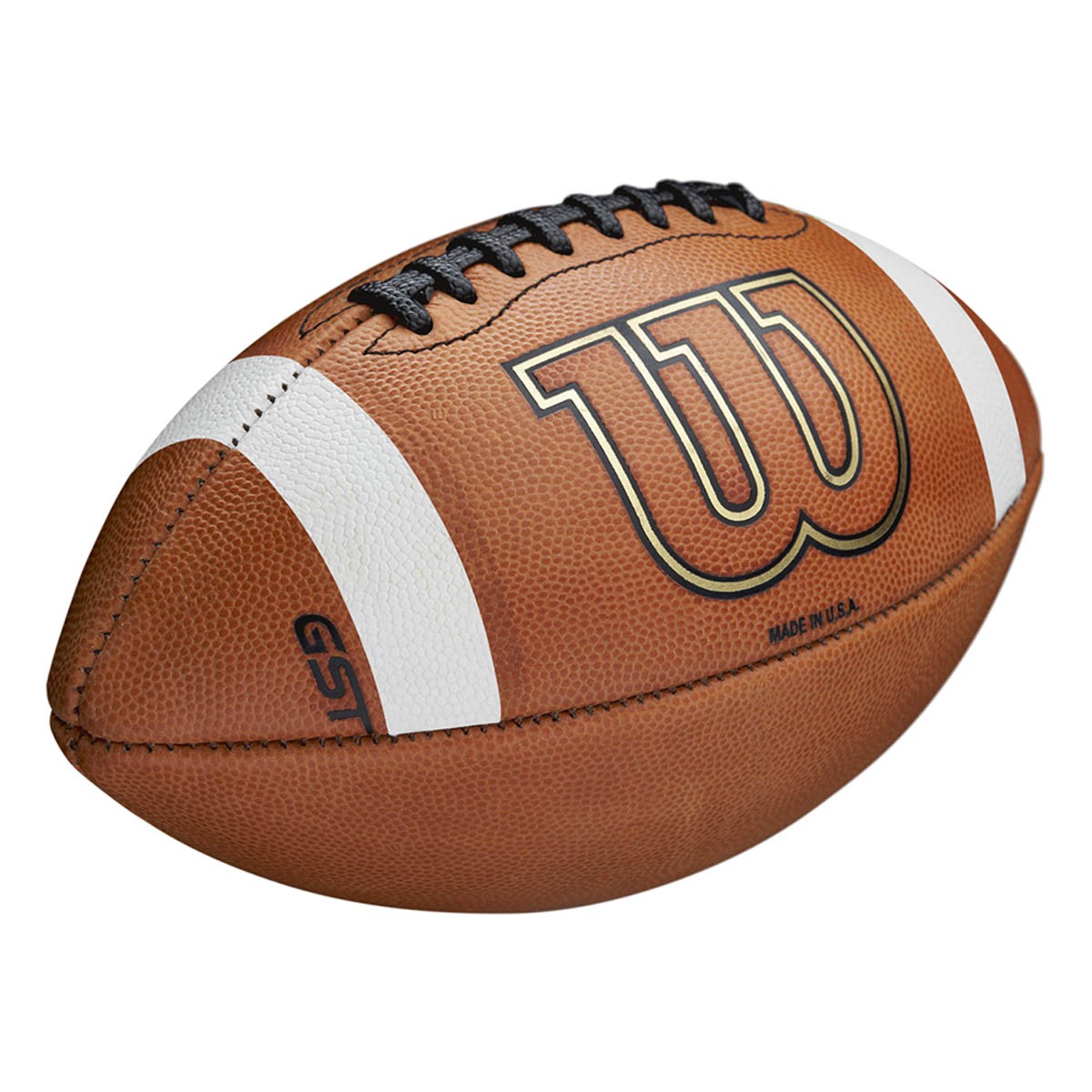Wilson 1003 GST Leather Game Football - Official Size