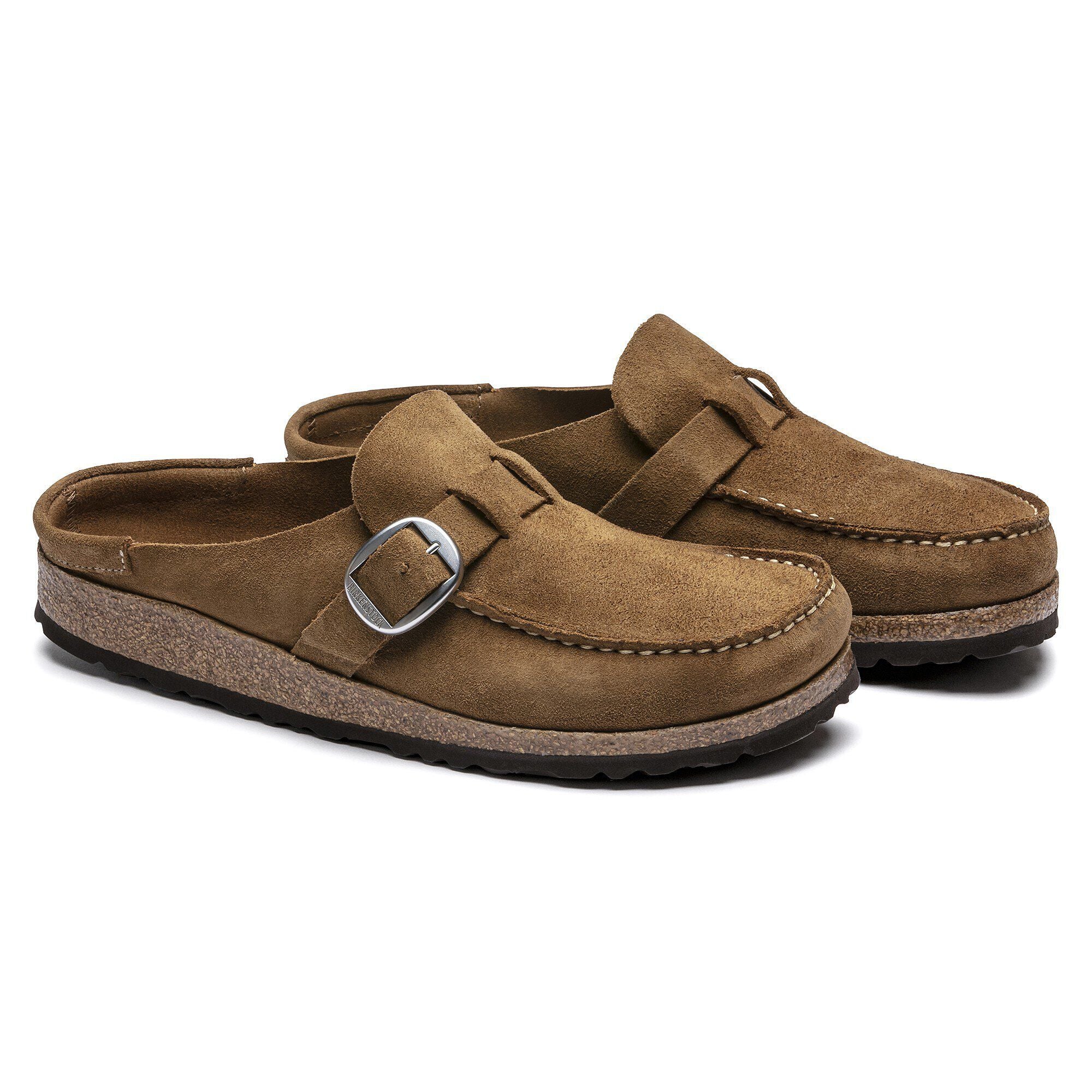 Birkenstock Buckley Suede Leather Tea - Women's Clogs