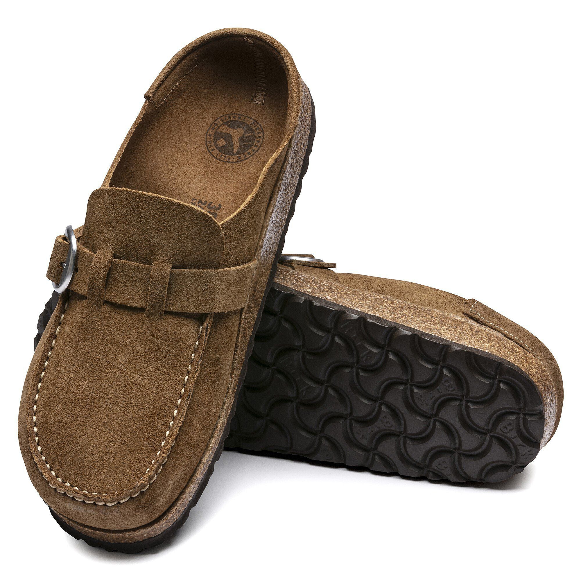 Birkenstock Buckley Suede Leather Tea - Women's Clogs