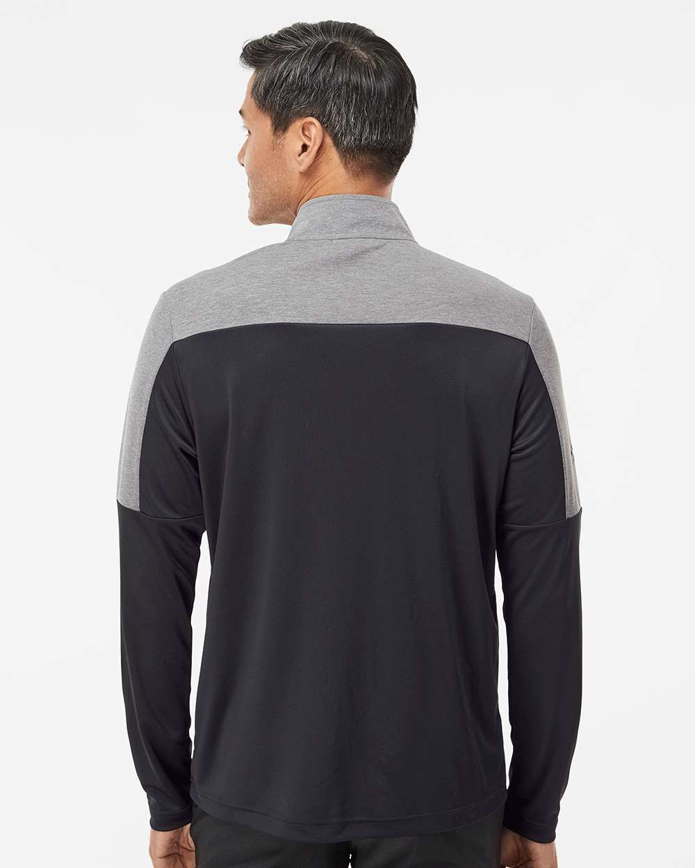 Adidas Men's Ultimate365 Lightweight Colorblocked Quarter-Zip Pullover