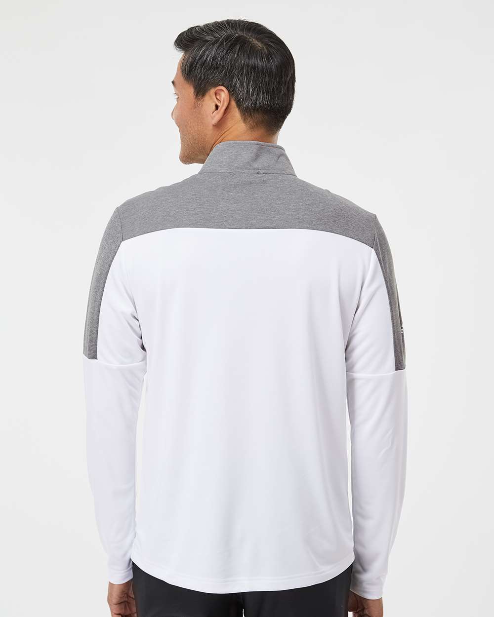 Adidas Men's Ultimate365 Lightweight Colorblocked Quarter-Zip Pullover