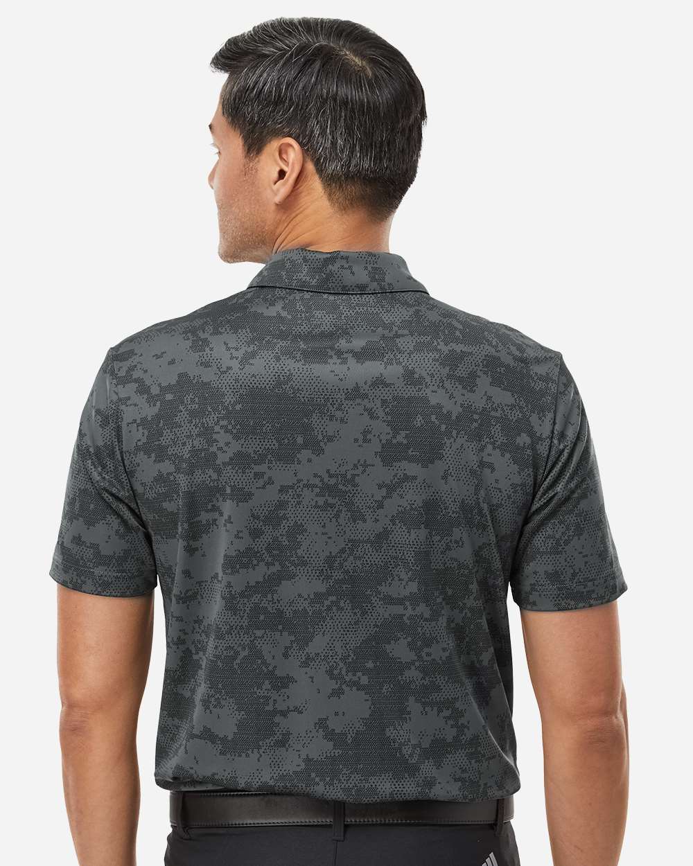Adidas Men's All Over Camo Print Polo