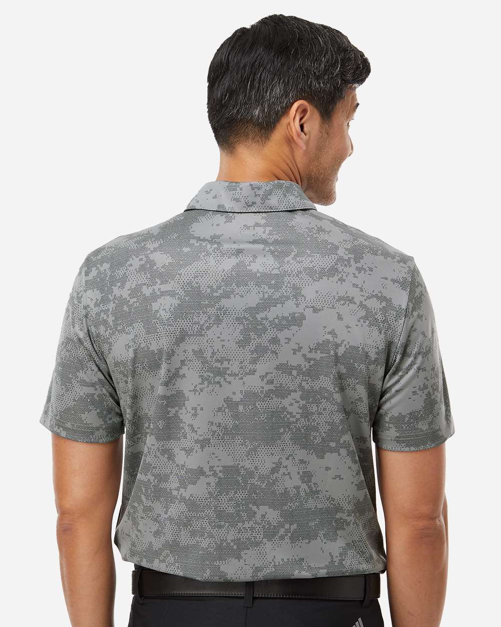 Adidas Men's All Over Camo Print Polo