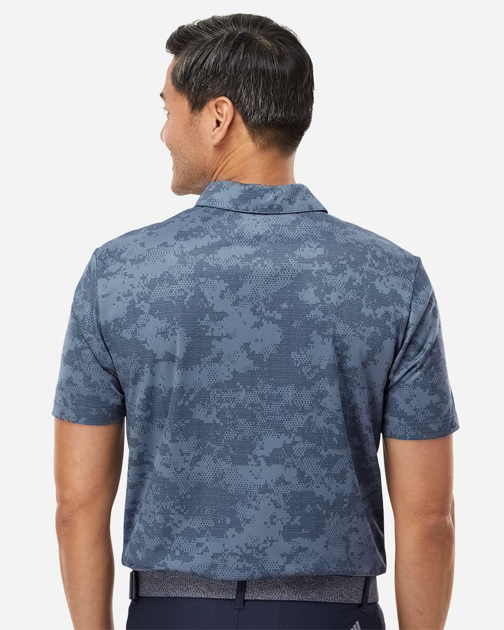 Adidas Men's All Over Camo Print Polo