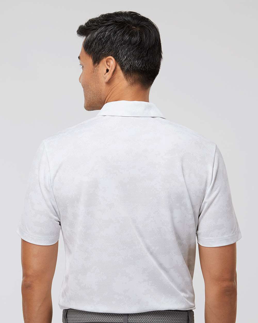 Adidas Men's All Over Camo Print Polo