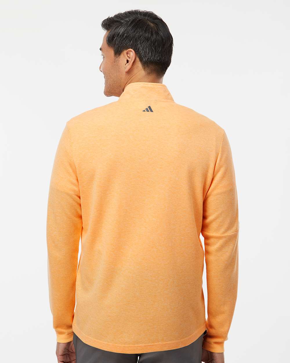 Adidas Men's 3-Stripes Quarter-Zip Sweater Pullover