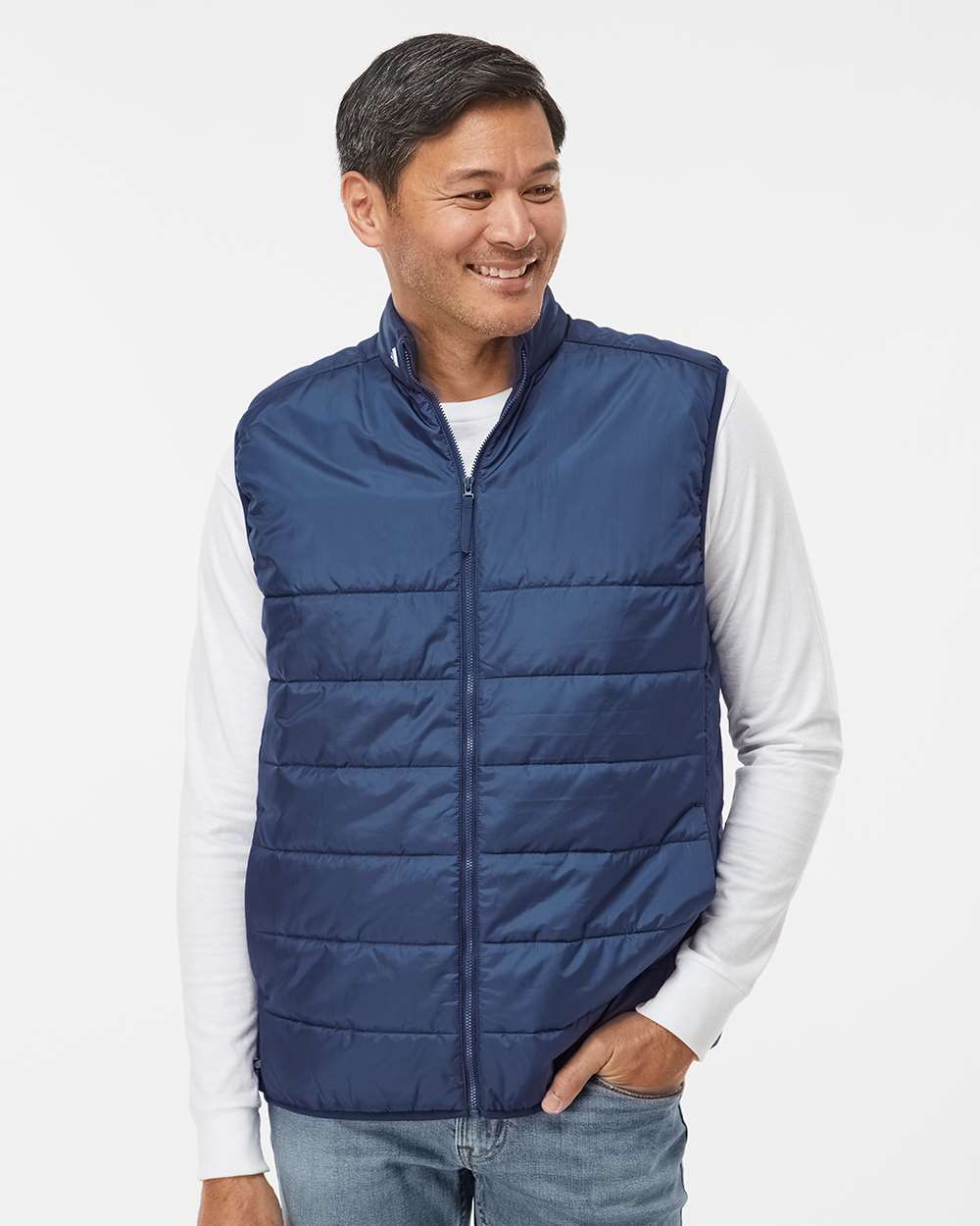 Adidas Men's Puffer Full-Zip Vest