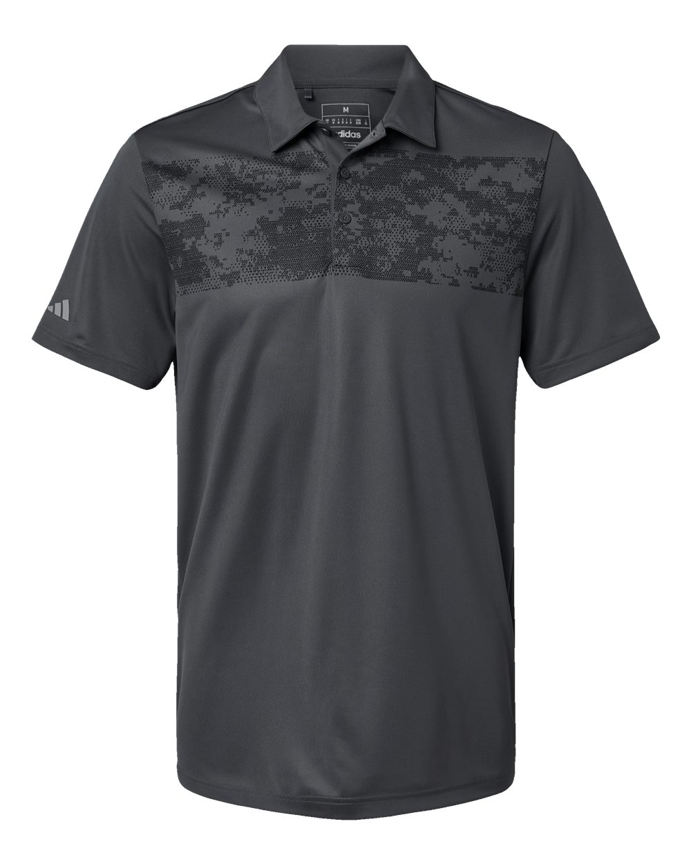 Adidas Men's Camo Chest Print Polo