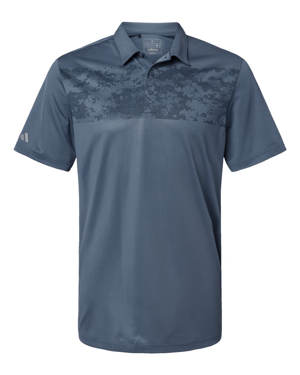 Adidas Men's Camo Chest Print Polo