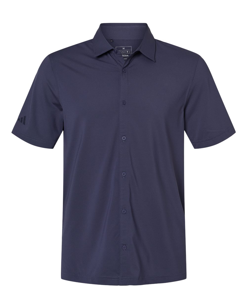 Adidas Men's Full Button Down Short Sleeve Shirt
