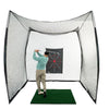 Red de golf cuadrada de 10' x 10' x 10'