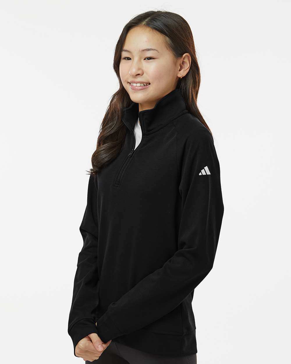 Adidas Youth Performance Quarter-Zip Pullover