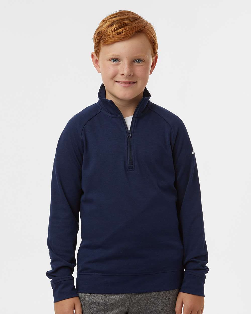 Adidas Youth Performance Quarter-Zip Pullover
