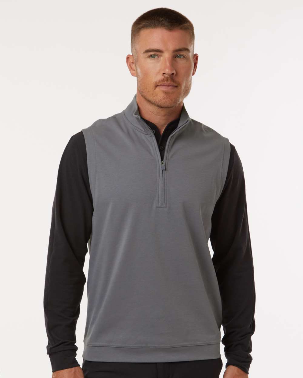 Adidas Men's Club Quarter-Zip Vest