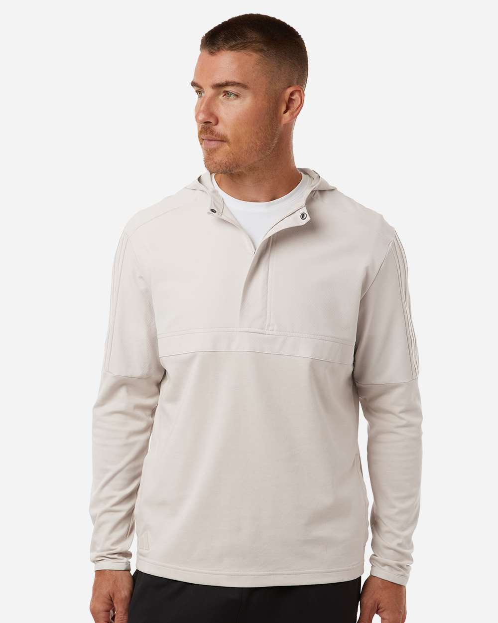 Adidas Men's Half-Zip Hooded Anorak