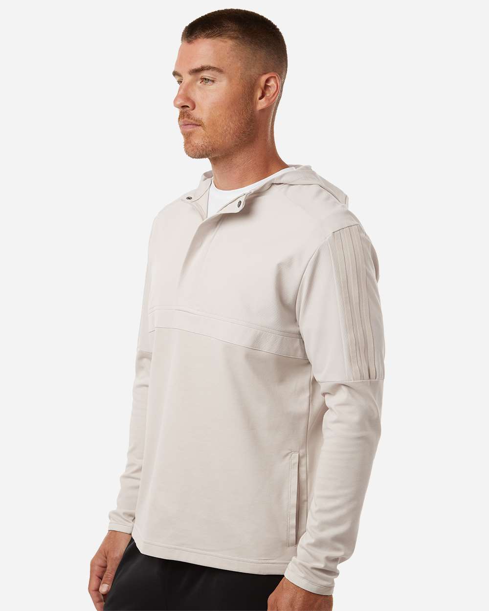 Adidas Men's Half-Zip Hooded Anorak